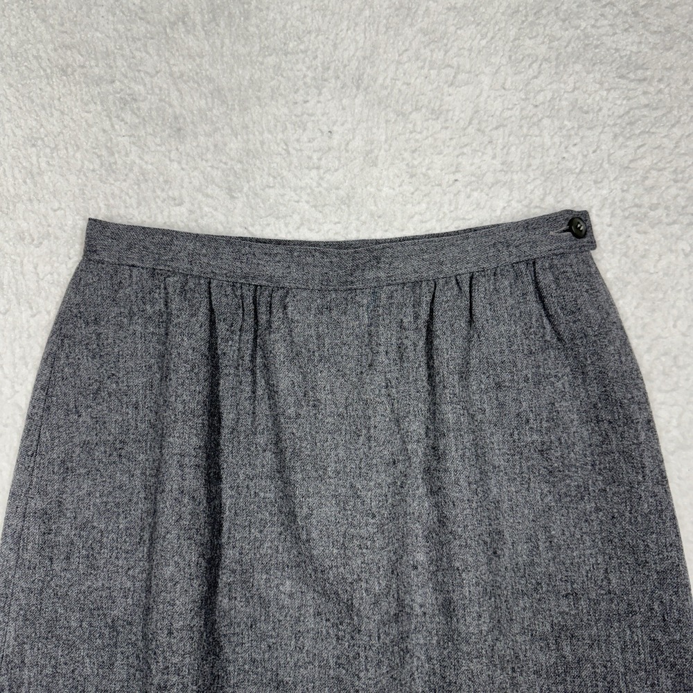 (FLAWS) Vintage Pendleton 100% Virgin Wool 2-Piece Skirt Blazer Suit Set Size XS - Picture 13 of 16